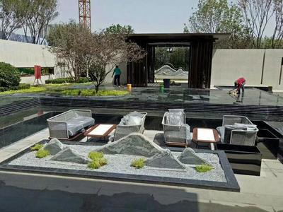 園林景石在現(xiàn)代園林中的作用及其設(shè)計與布置方法